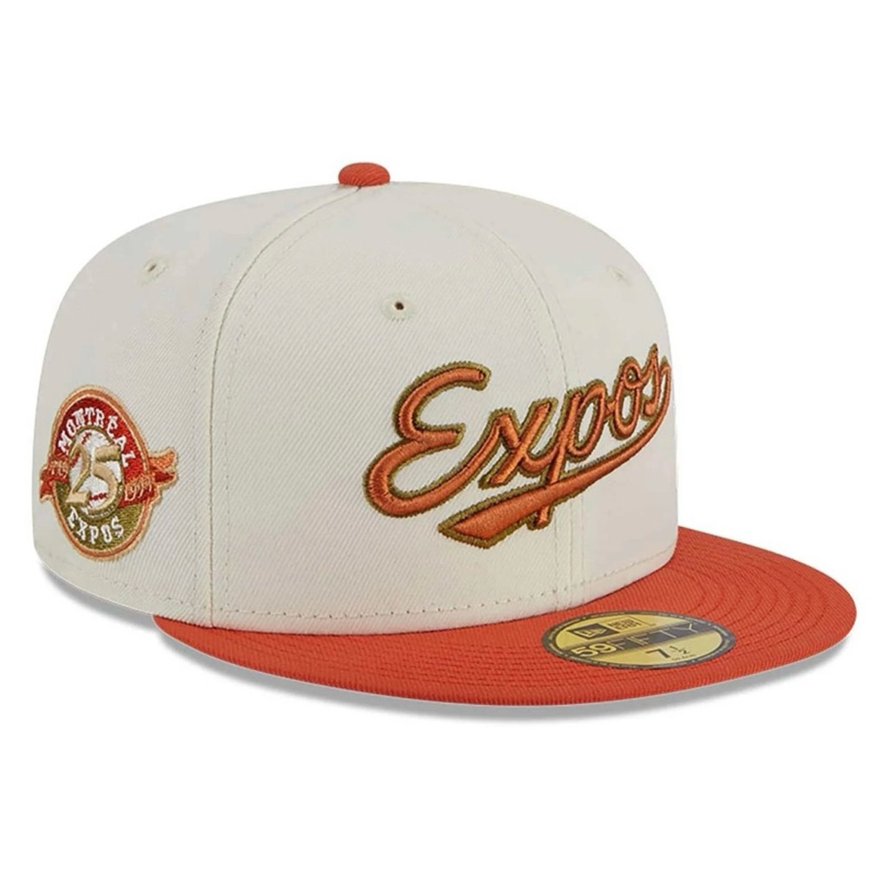 NEW ERA “Montreal Expos” Repreve Green Collection 59FIFTY Fitted Hat Size 8 NWT